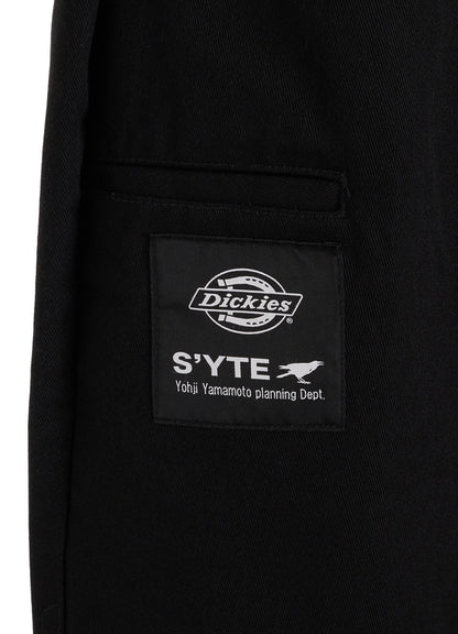 S'YTE × DICKIES-ASYMMETRIC FLAP-POCKET TAPERED PANTS