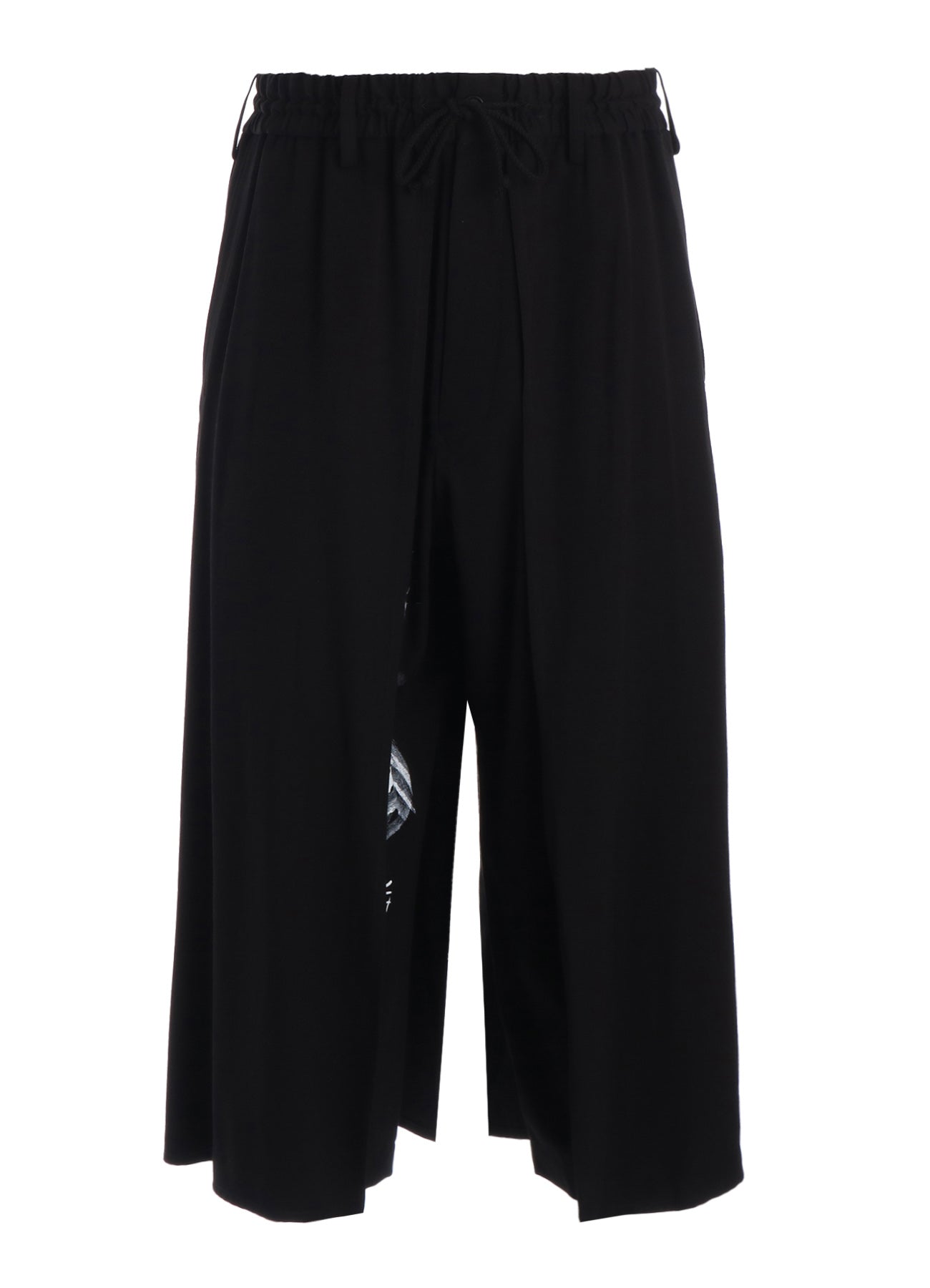 S'YTE X KAZUO KAMIMURA-LADY SNOWBLOOD PRINT DOUBLE-LAYER PANTS