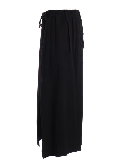 S'YTE X KAZUO KAMIMURA-LADY SNOWBLOOD PRINT DOUBLE-LAYER PANTS