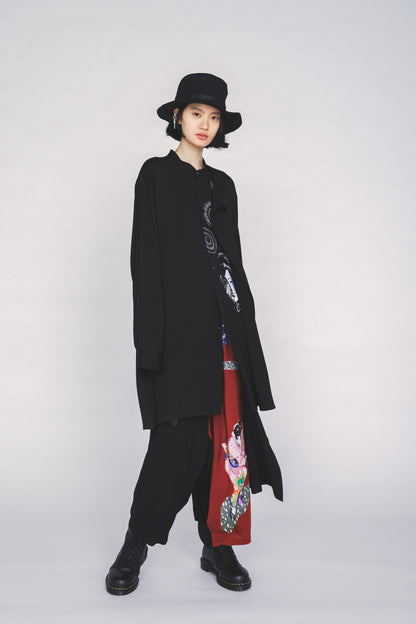 S'YTE X KAZUO KAMIMURA-LADY SNOWBLOOD PRINT WRAP PANTS