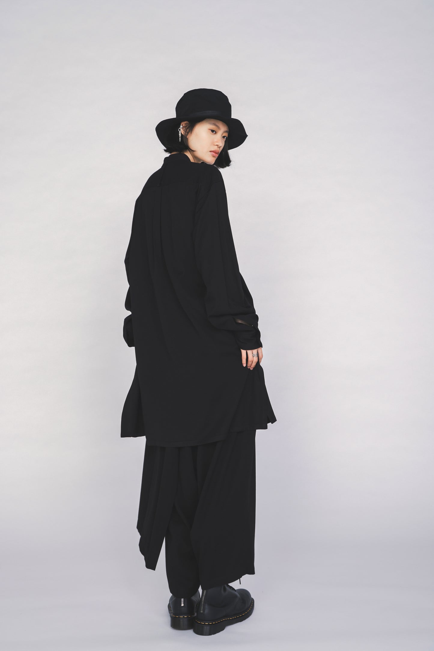 S'YTE X KAZUO KAMIMURA-LADY SNOWBLOOD PRINT WRAP PANTS