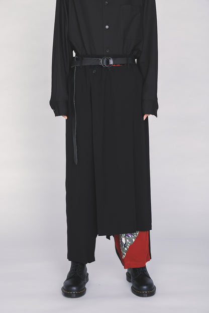 S'YTE X KAZUO KAMIMURA-LADY SNOWBLOOD PRINT WRAP PANTS