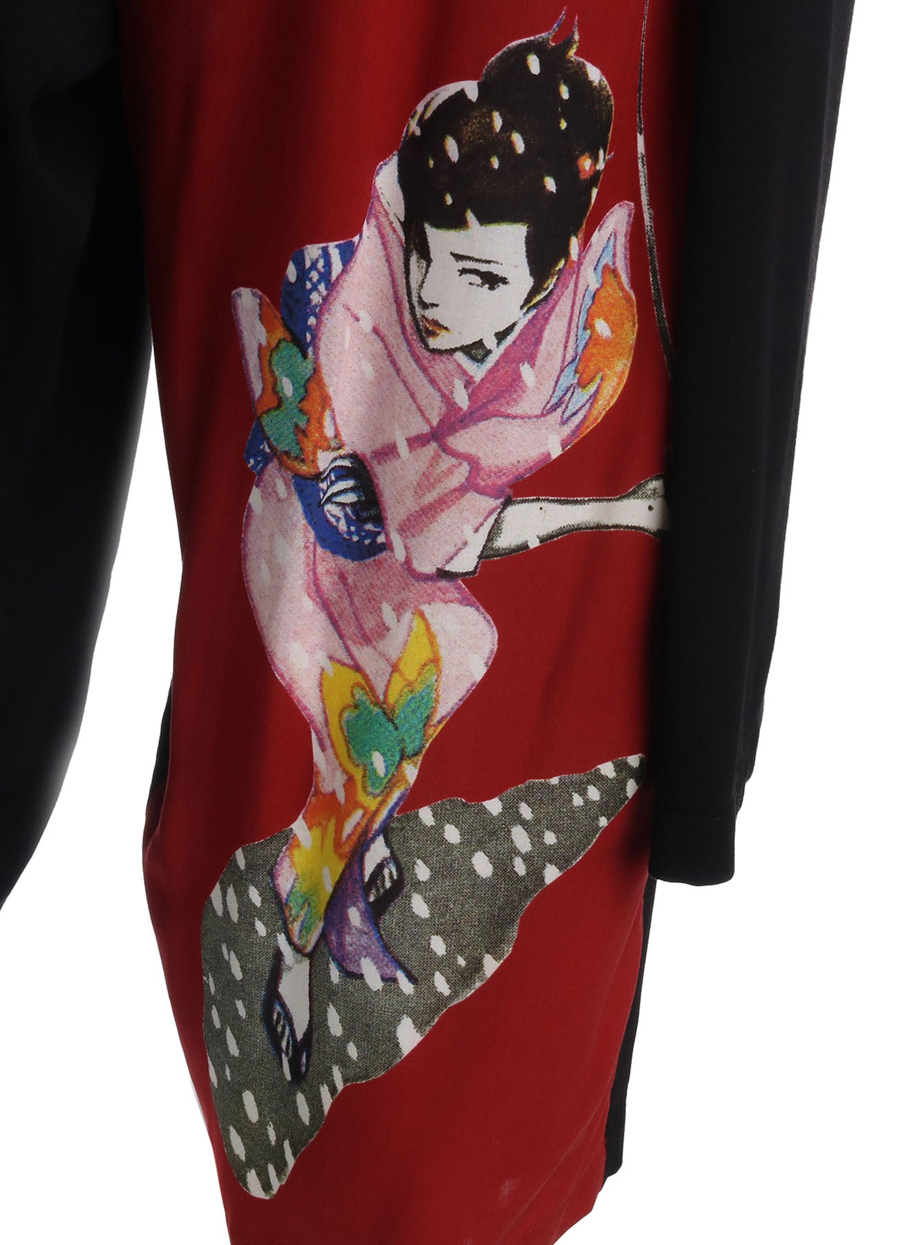 S'YTE X KAZUO KAMIMURA-LADY SNOWBLOOD PRINT WRAP PANTS