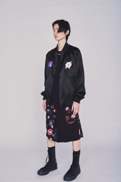 S'YTE X KAZUO KAMIMURA-ICONIC CHARACTER ALL-OVER PRINT SHORT PANTS