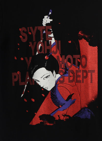 S'YTE X KAZUO KAMIMURA-LADY SNOWBLOOD PRINT T-SHIRT