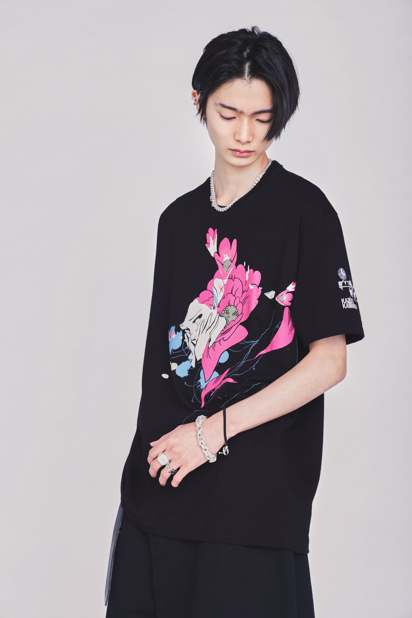 S'YTE X KAZUO KAMIMURA-DOUSEI JIDAI PRINT T-SHIRT