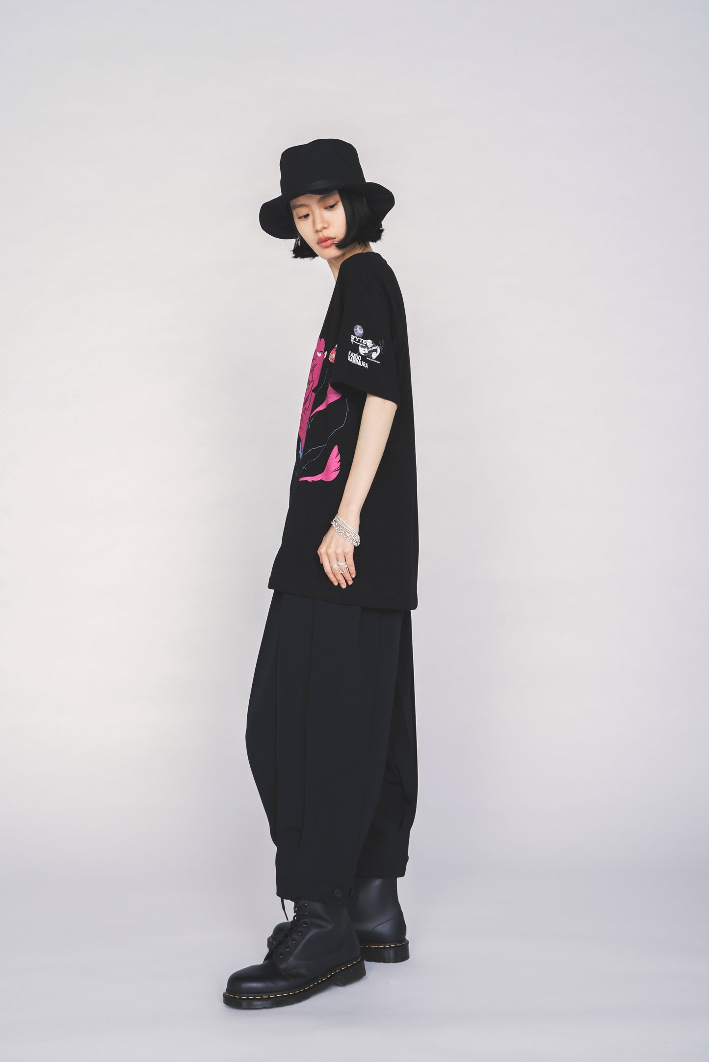 S'YTE X KAZUO KAMIMURA-DOUSEI JIDAI PRINT T-SHIRT