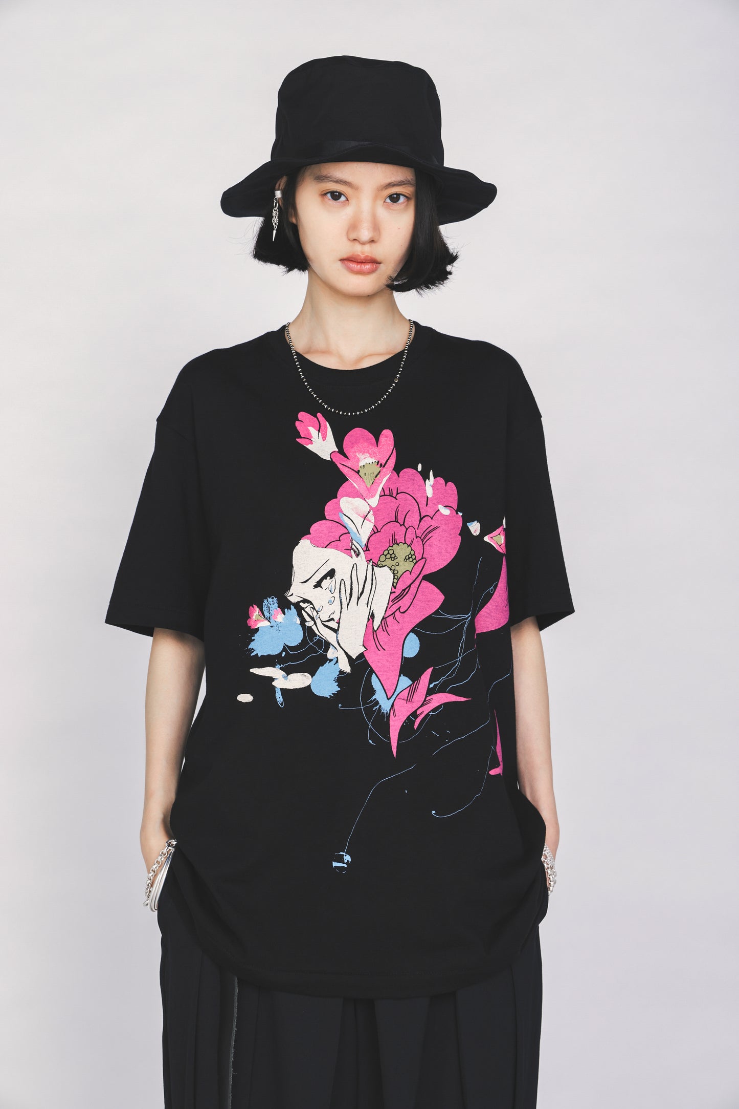 S'YTE X KAZUO KAMIMURA-DOUSEI JIDAI PRINT T-SHIRT