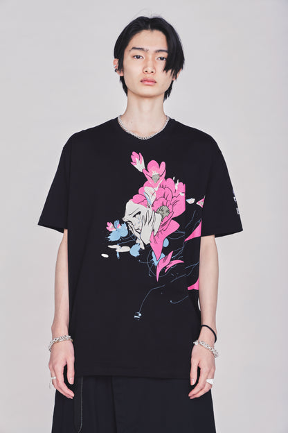 S'YTE X KAZUO KAMIMURA-DOUSEI JIDAI PRINT T-SHIRT