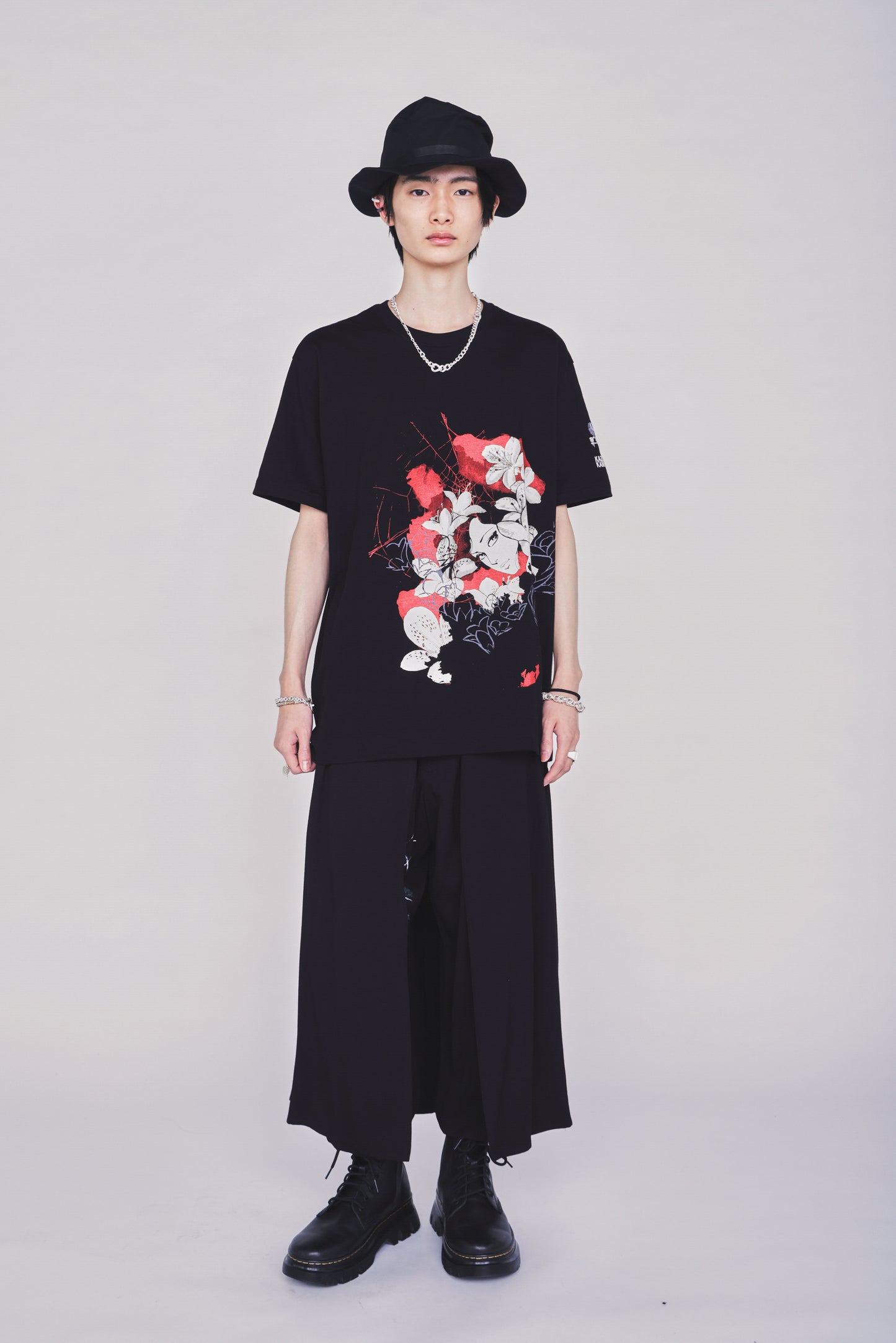 S'YTE X KAZUO KAMIMURA-SEISHUN YOKOCHO PRINT T-SHIRT