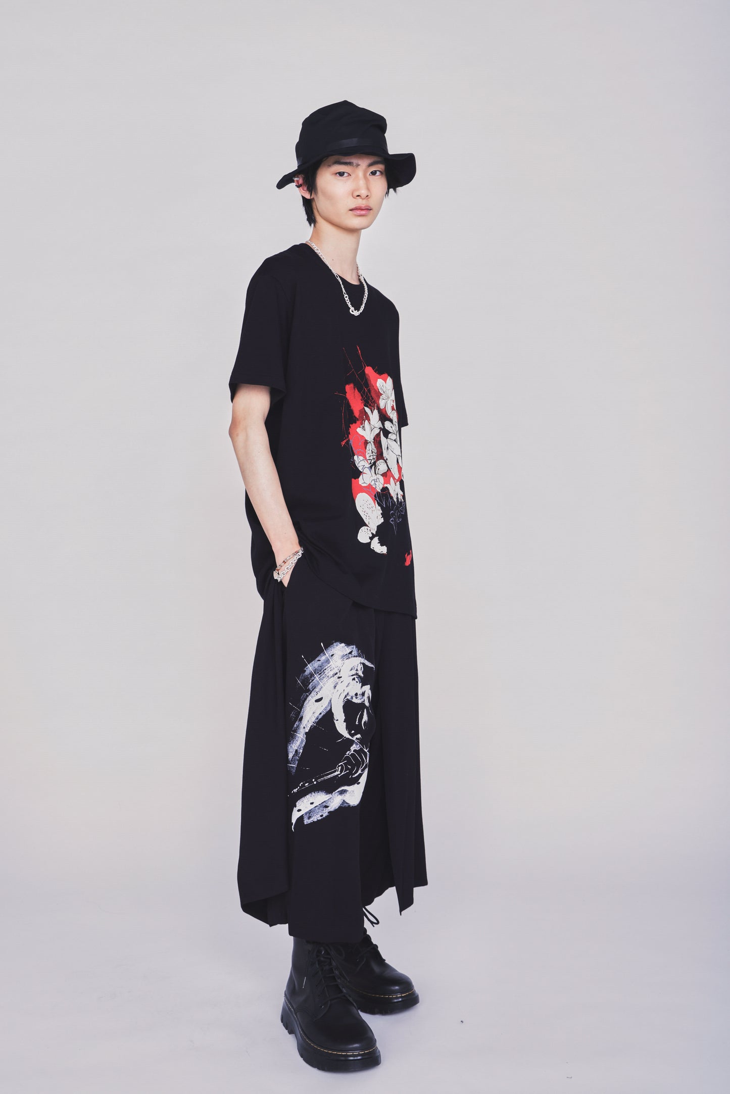 S'YTE X KAZUO KAMIMURA-SEISHUN YOKOCHO PRINT T-SHIRT