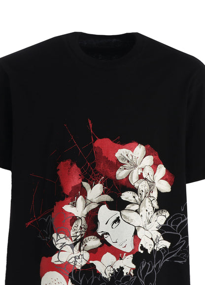 S'YTE X KAZUO KAMIMURA-SEISHUN YOKOCHO PRINT T-SHIRT