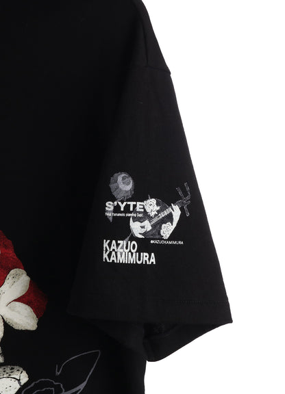 S'YTE X KAZUO KAMIMURA-SEISHUN YOKOCHO PRINT T-SHIRT