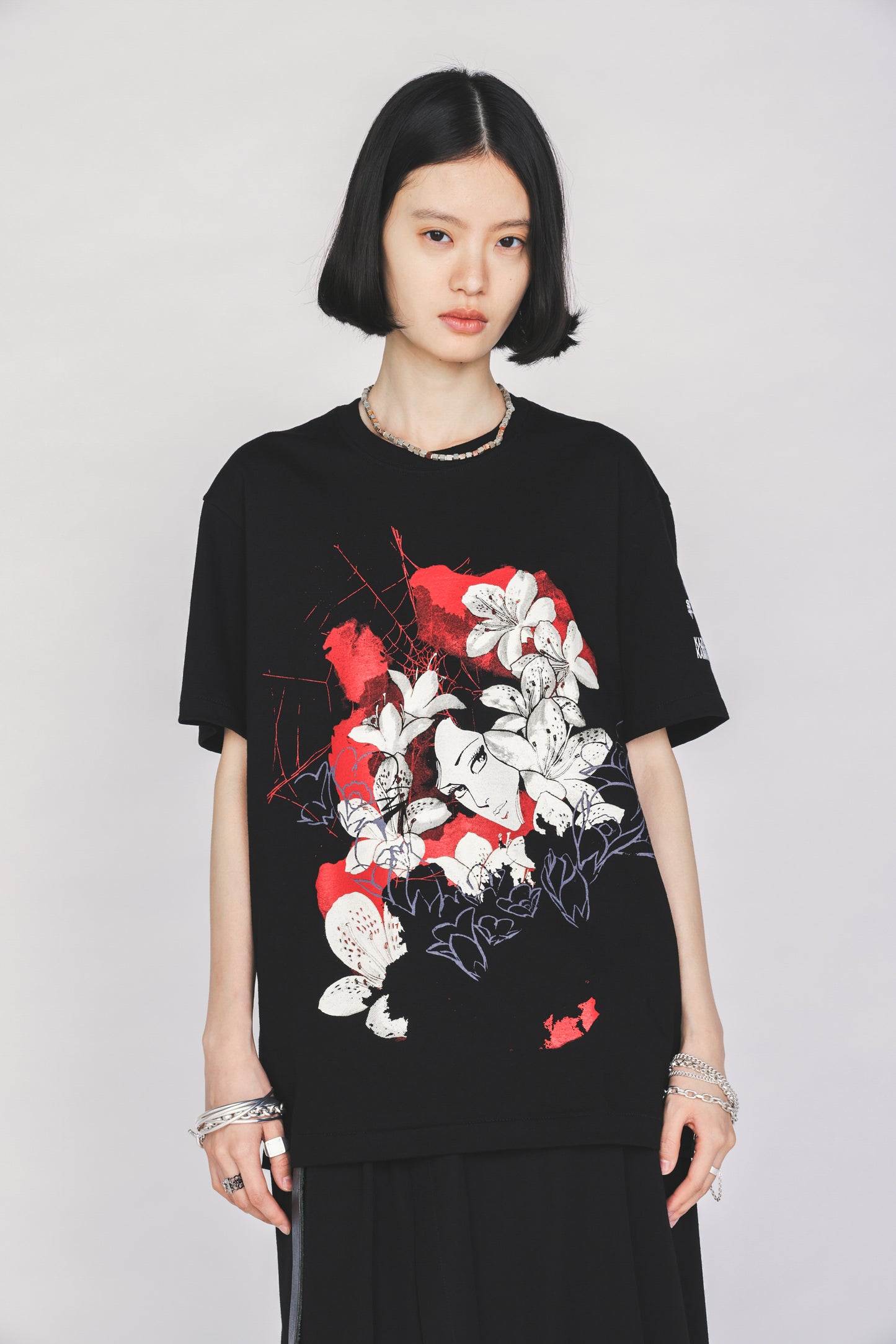 S'YTE X KAZUO KAMIMURA-SEISHUN YOKOCHO PRINT T-SHIRT