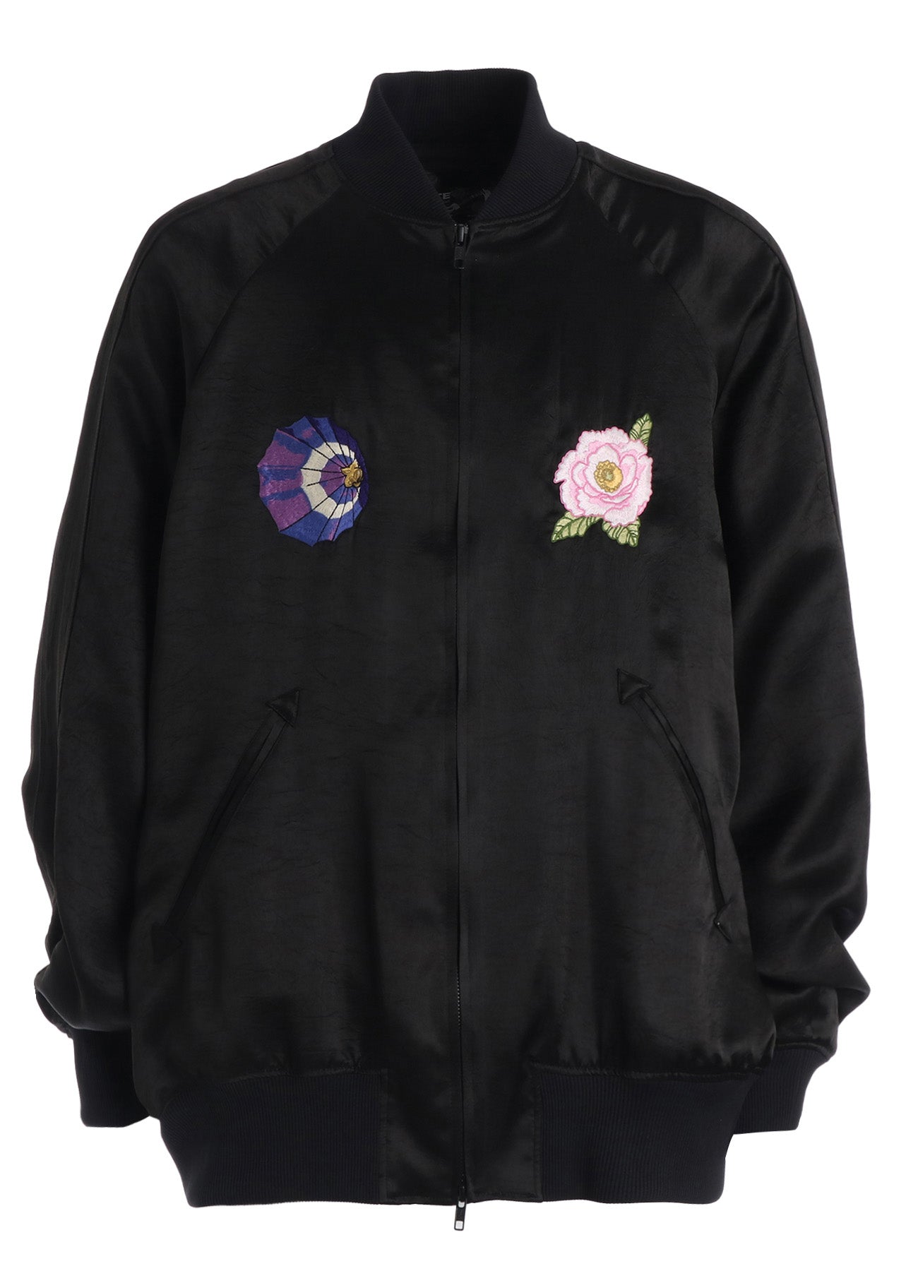 S'YTE X KAZUO KAMIMURA-LADY SNOWBLOOD EMBROIDERED BOMBER JACKET