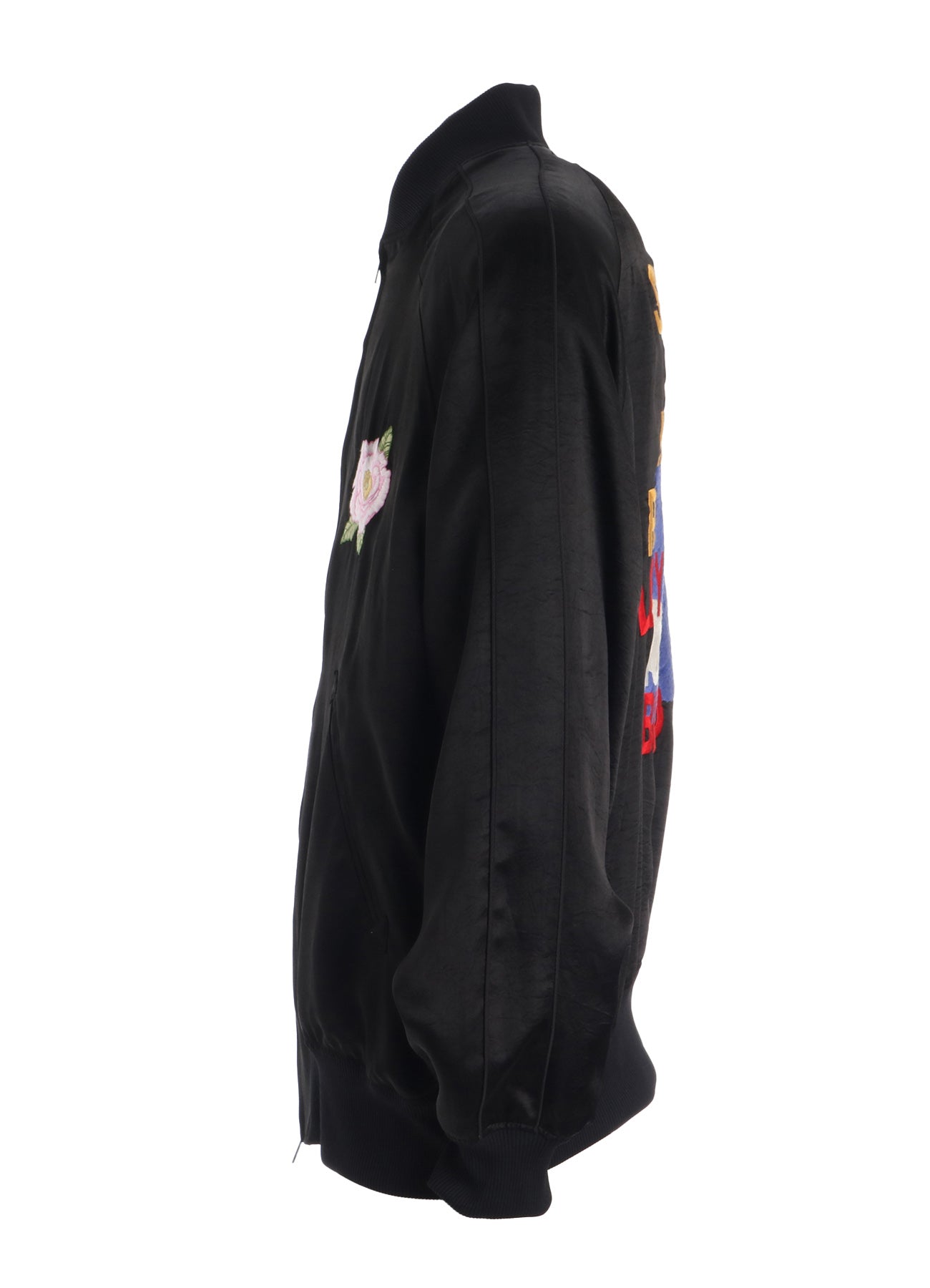 S'YTE X KAZUO KAMIMURA-LADY SNOWBLOOD EMBROIDERED BOMBER JACKET