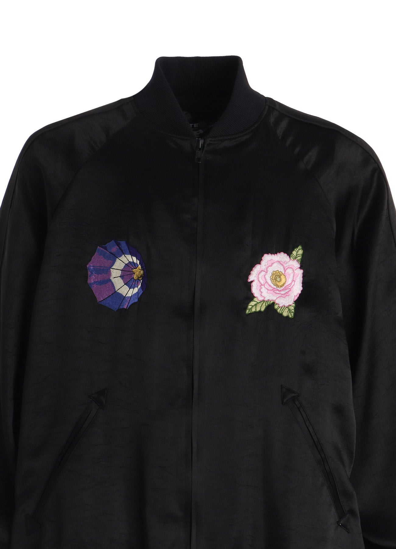 S'YTE X KAZUO KAMIMURA-LADY SNOWBLOOD EMBROIDERED BOMBER JACKET