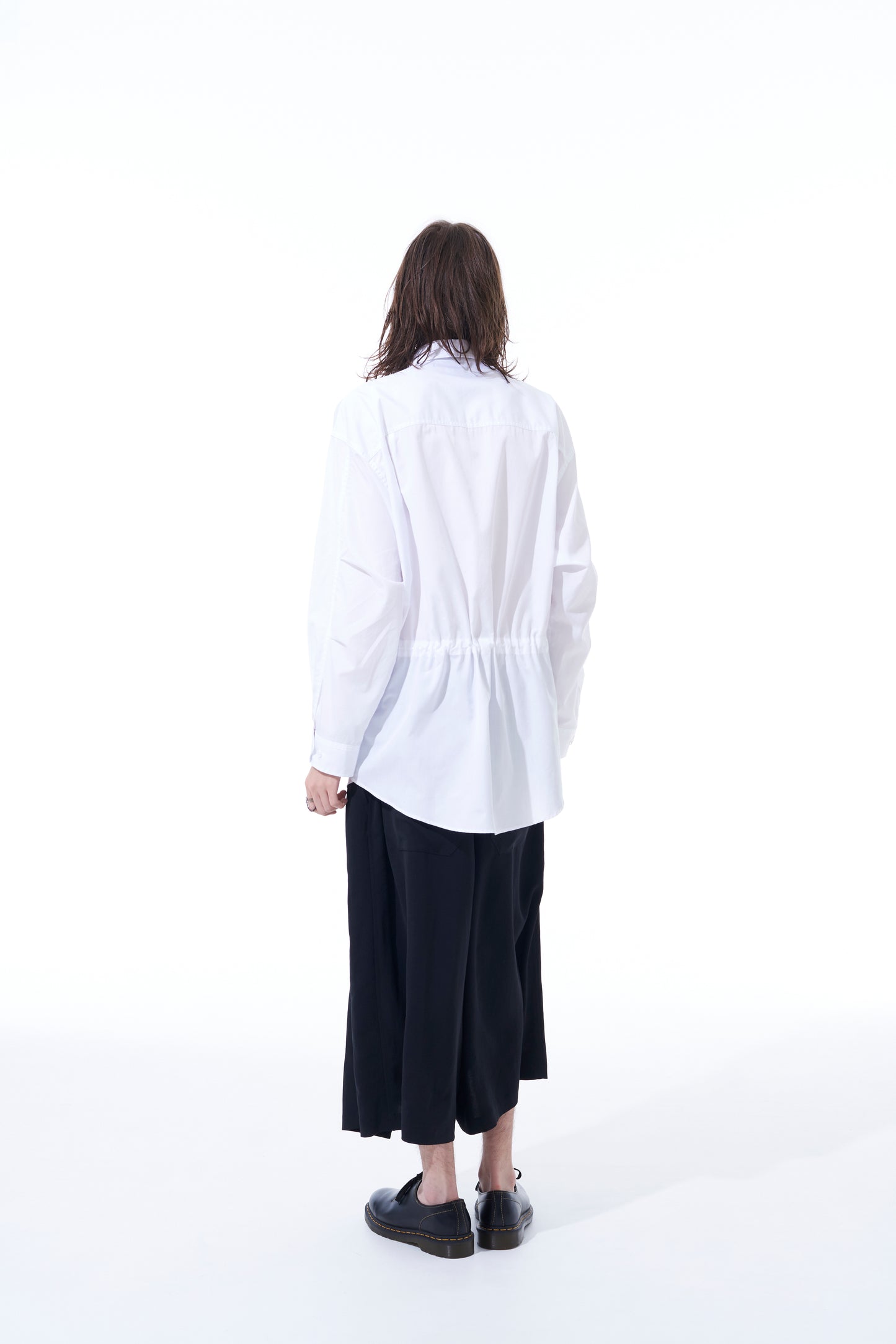 COTTON BROAD CLOTH MODS COAT-INSPIRED SHIRT