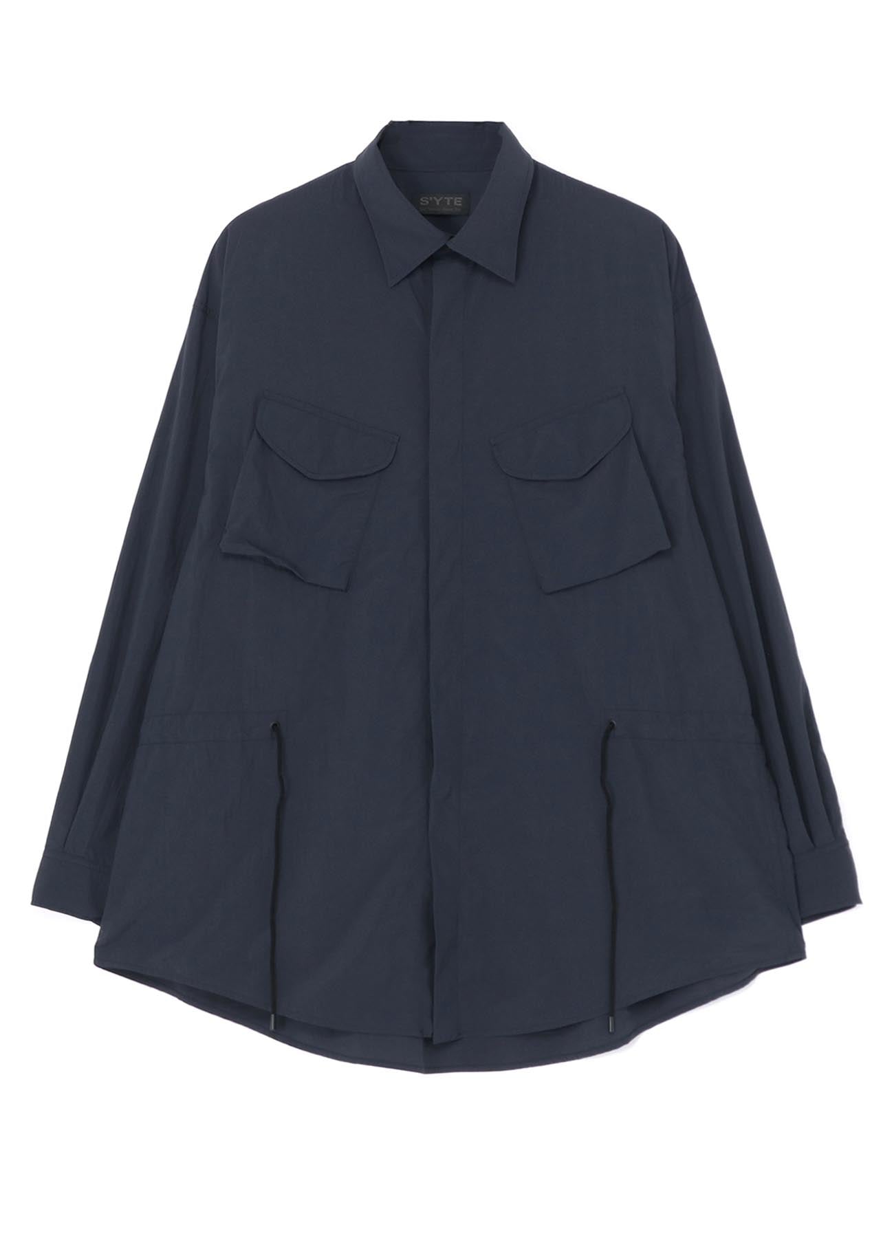 NYLON TAFFETA MODS COAT-INSPIRED SHIRT