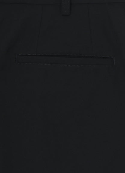 POLYESTER GABARDINE PANTS WITH KNEE FLAP POCKETS