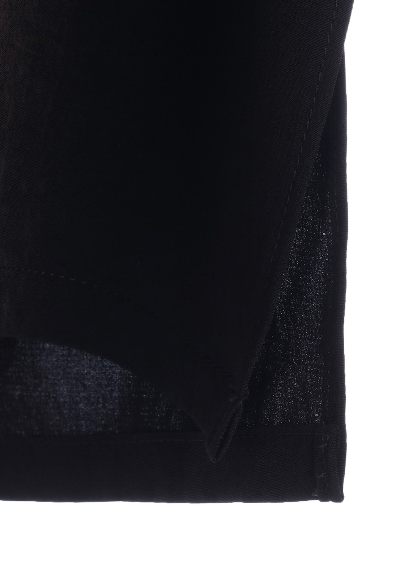 CREPE de CHINE BIG POCKET OPEN COLLAR SHIRTS