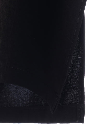 CREPE de CHINE BIG POCKET OPEN COLLAR SHIRTS