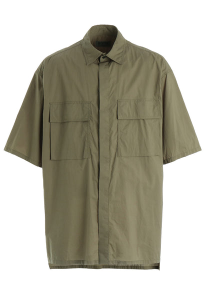 COTTON TYPEWRITER SHORT-SLEEVE SHIRT