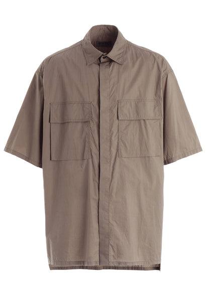 COTTON TYPEWRITER SHORT-SLEEVE SHIRT