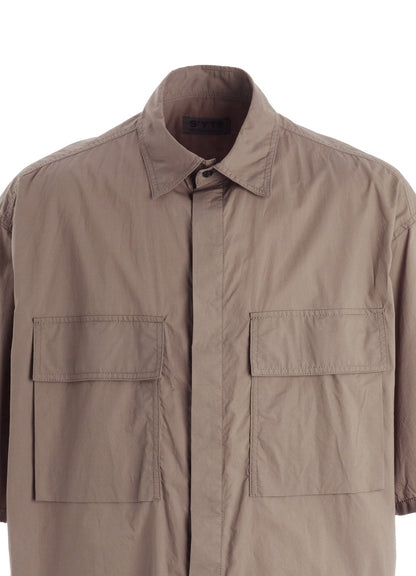COTTON TYPEWRITER SHORT-SLEEVE SHIRT