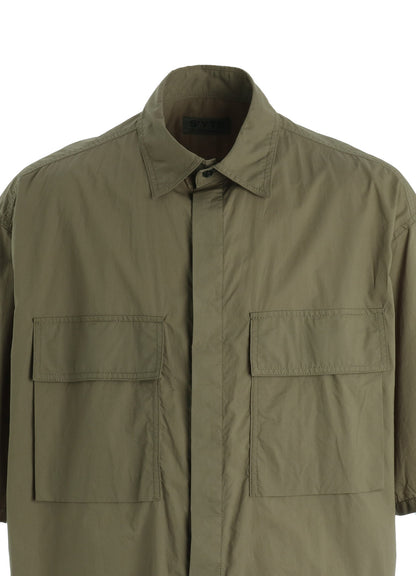 COTTON TYPEWRITER SHORT-SLEEVE SHIRT