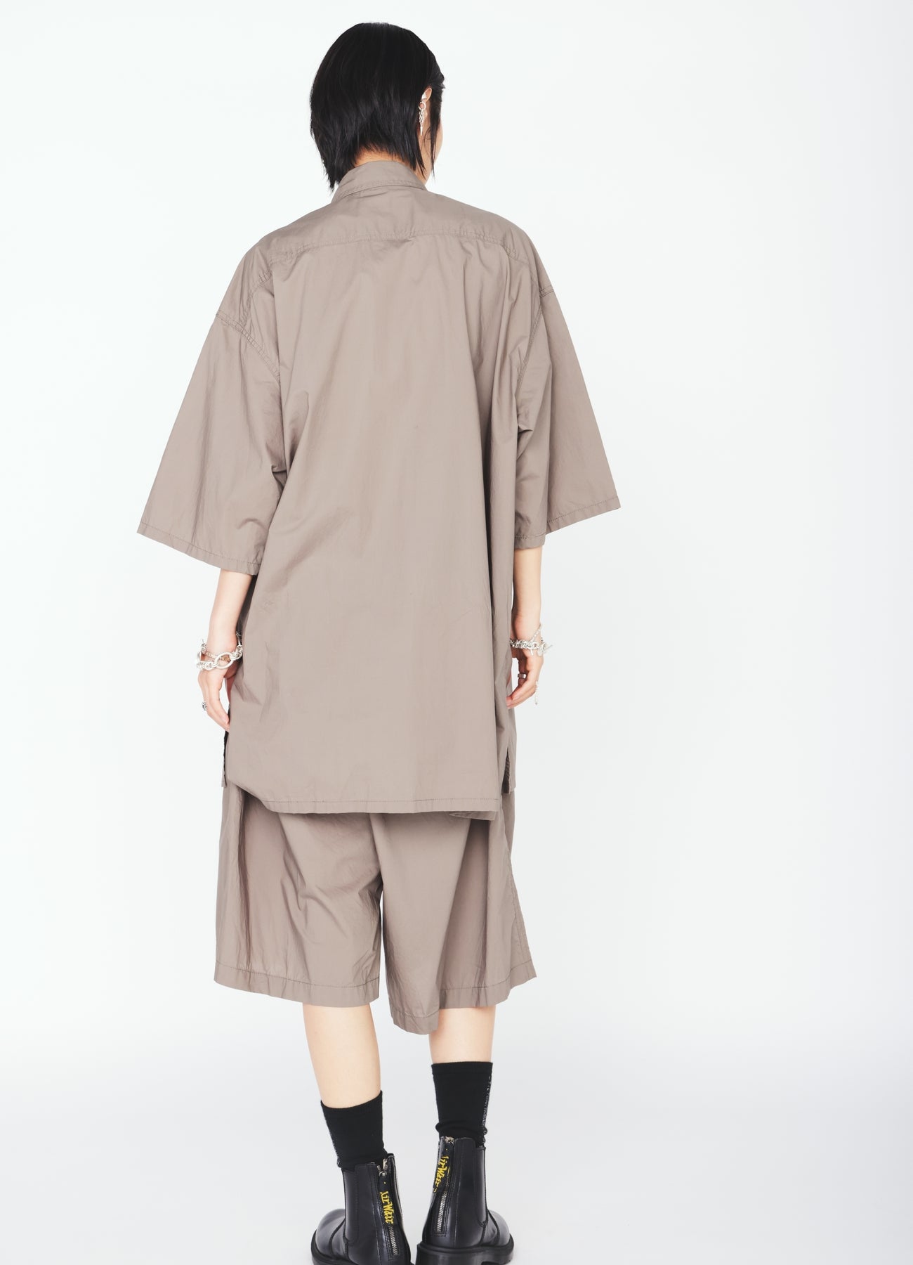 ＜Ｈ＞COTTON TYPEWRITER CLOTH HALF SHIRT COTTON TYPEWRITER SHORT-SLEEVE SHIRT – THE SHOP YOHJI YAMAMOTO