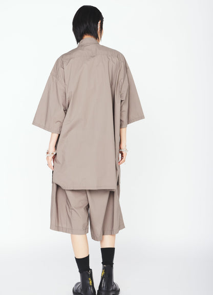 COTTON TYPEWRITER SHORT-SLEEVE SHIRT