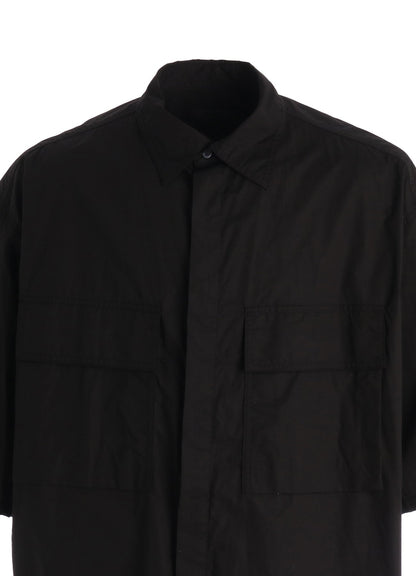 COTTON TYPEWRITER SHORT-SLEEVE SHIRT