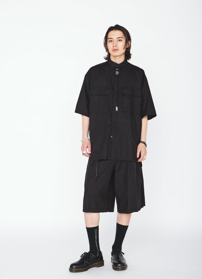 COTTON TYPEWRITER SHORT-SLEEVE SHIRT