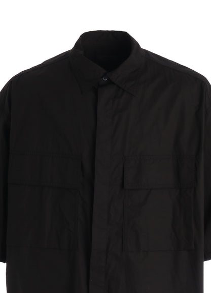COTTON TYPEWRITER SHORT-SLEEVE SHIRT