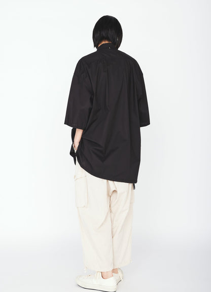 COTTON TYPEWRITER SHORT-SLEEVE SHIRT