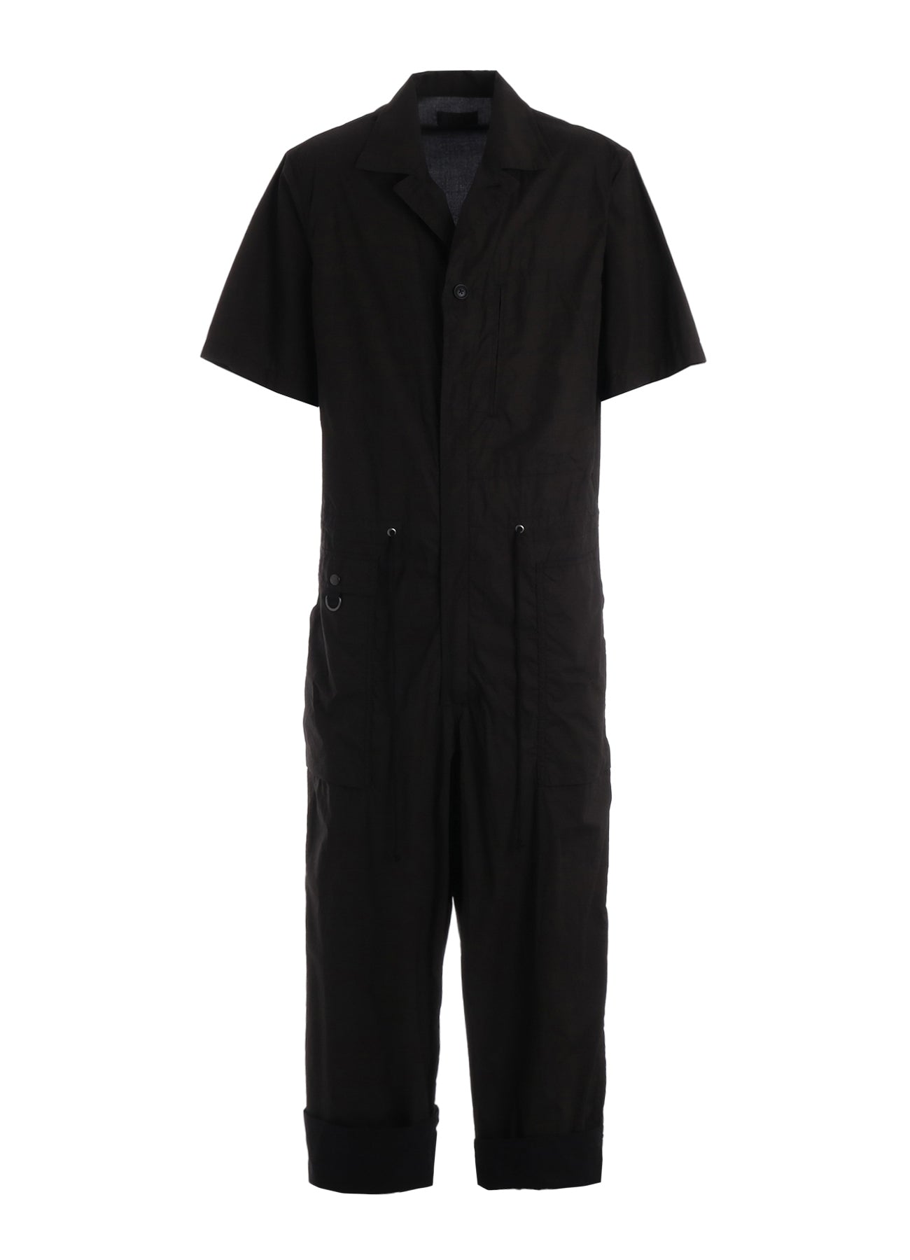 Yohji Yamamoto Overalls cotton pique 極美 COTTON RIP PRODUCT PIGMENT DYED OVERALLS(FREE SIZE Gray): Ground Y