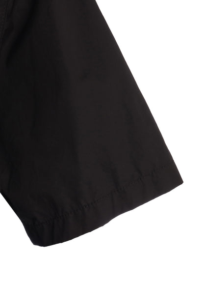 COTTON TYPEWRITER SHORT-SLEEVE JUMPSUIT