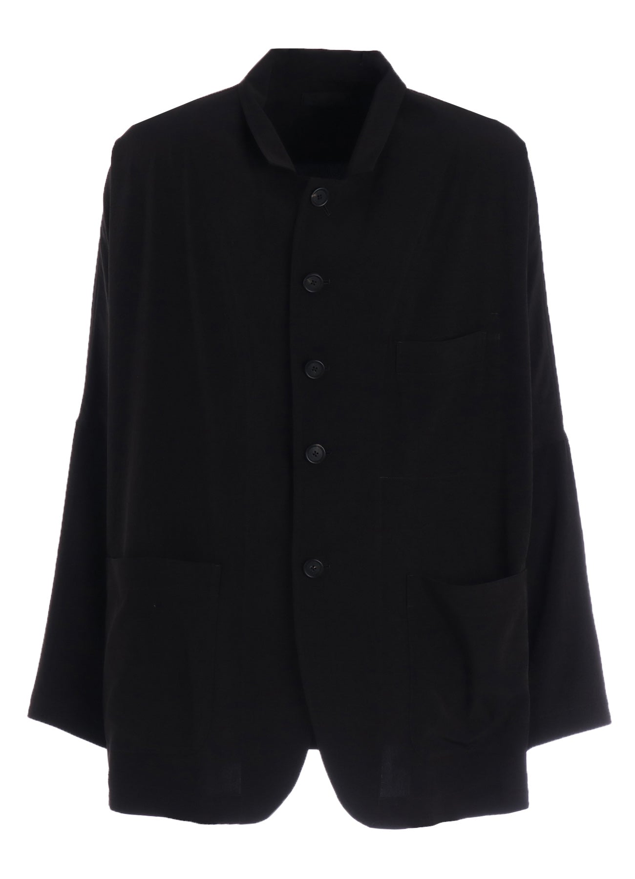 CREPE de CHINE RAGLAN SLEEVE JACKET – THE SHOP YOHJI YAMAMOTO