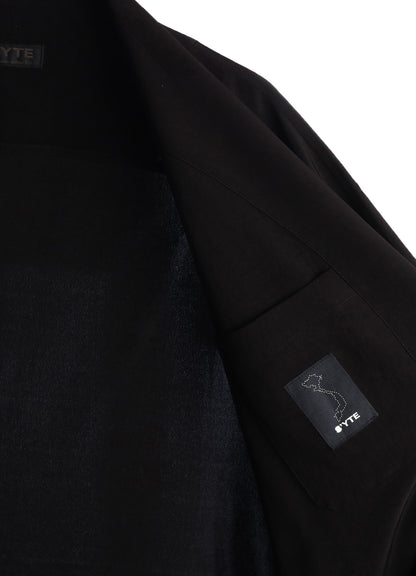 CREPE de CHINE RAGLAN SLEEVE JACKET