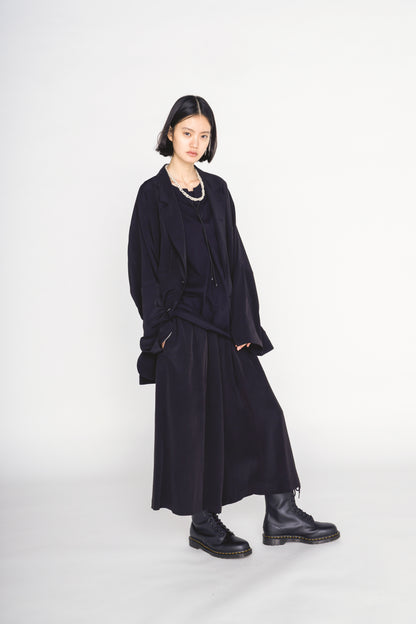 CREPE de CHINE RAGLAN SLEEVE JACKET