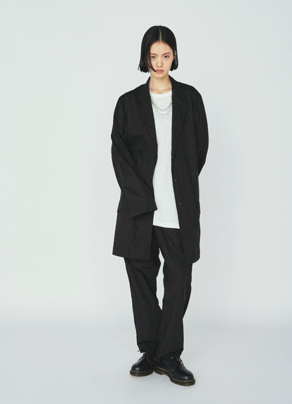 COTTON TYPEWRITER WORK-DETAIL JACKET