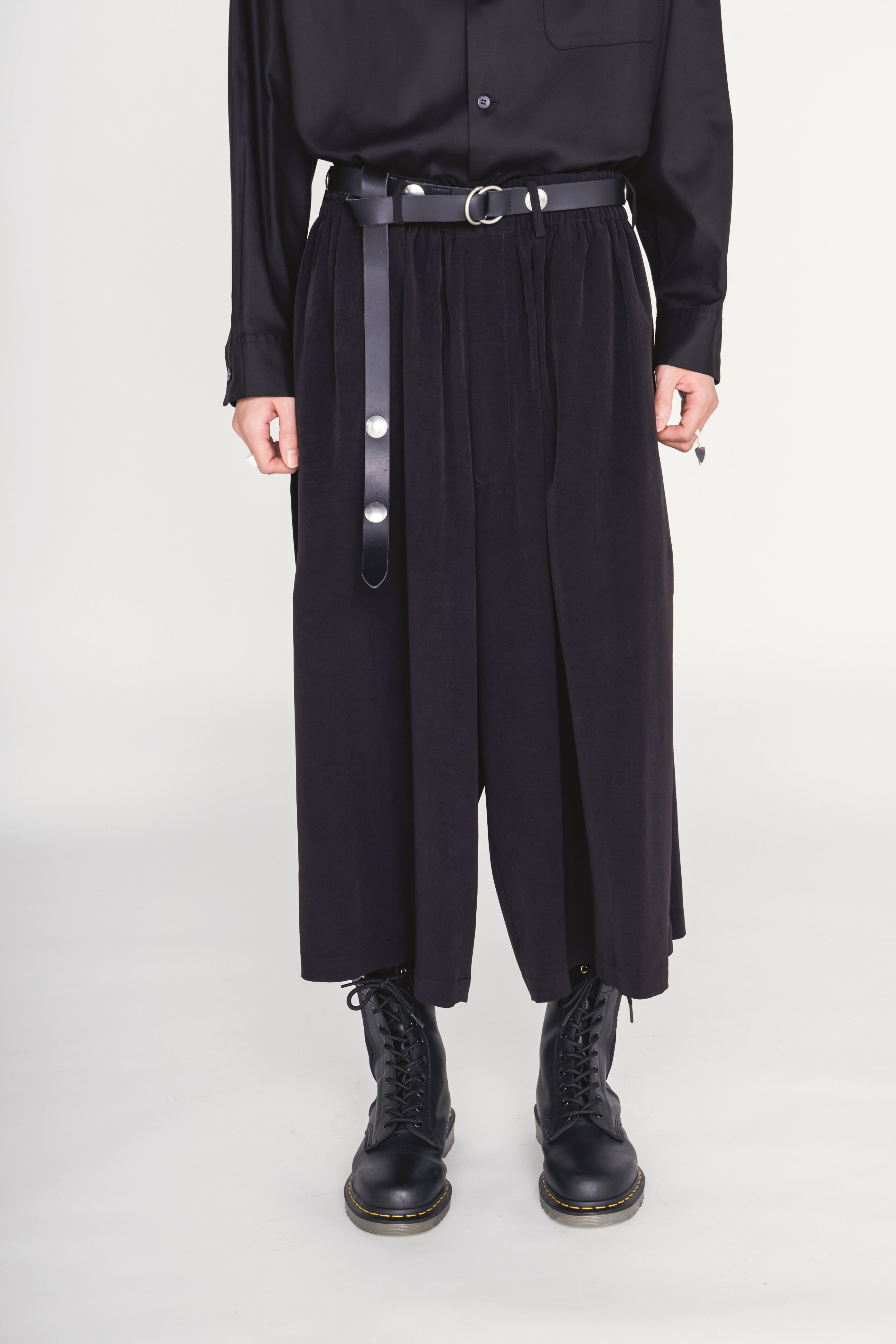 E【S'YTE】Culotte Pants CREPE de CHINE CULOTTE PANTS – THE SHOP YOHJI YAMAMOTO