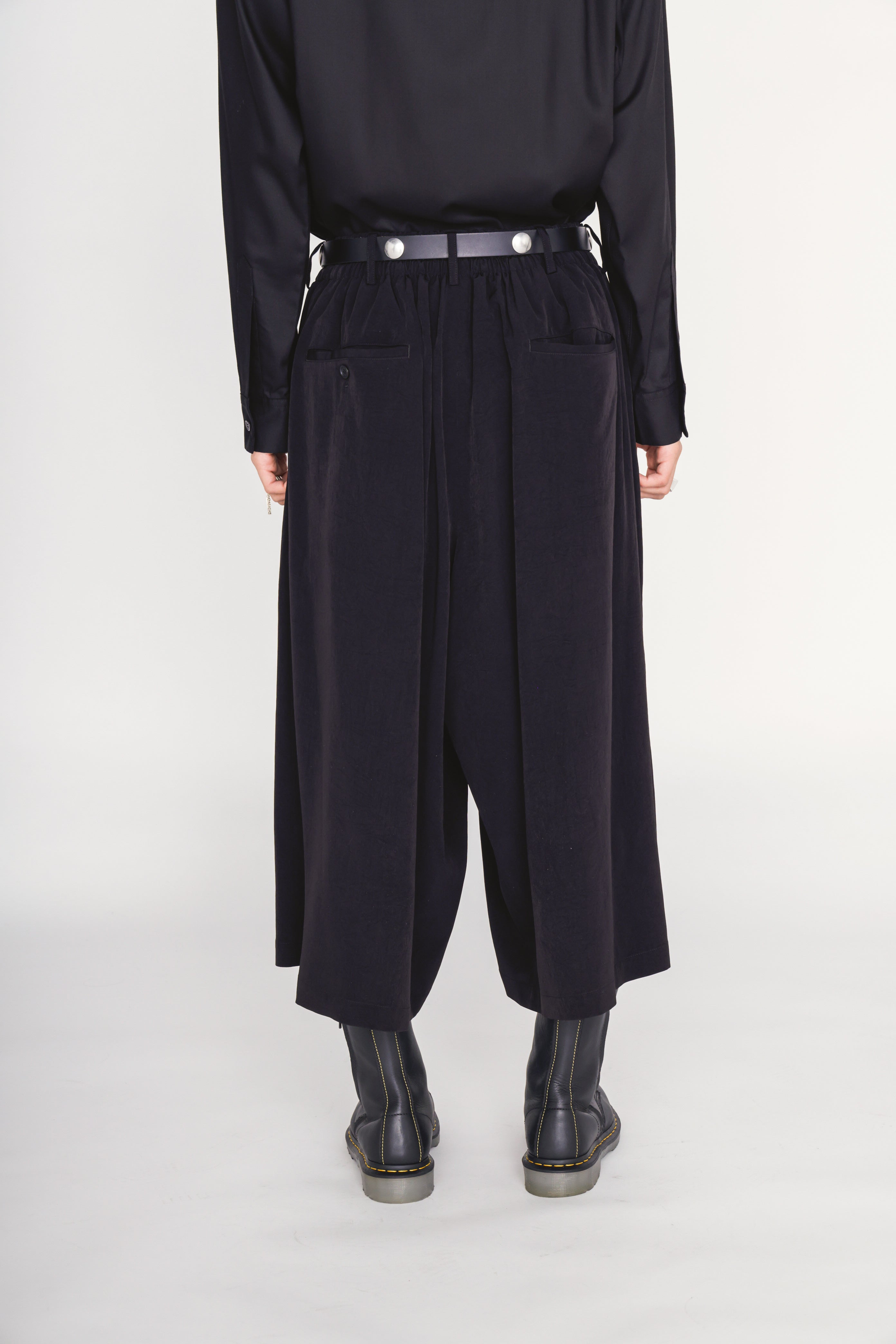 CREPE de CHINE CULOTTE PANTS – THE SHOP YOHJI YAMAMOTO