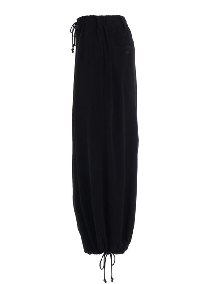 CREPE de CHINE HAKAMA BALLOON PANTS