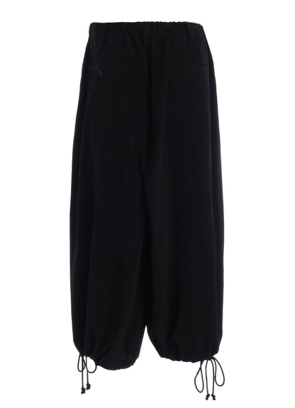 CREPE de CHINE HAKAMA BALLOON PANTS