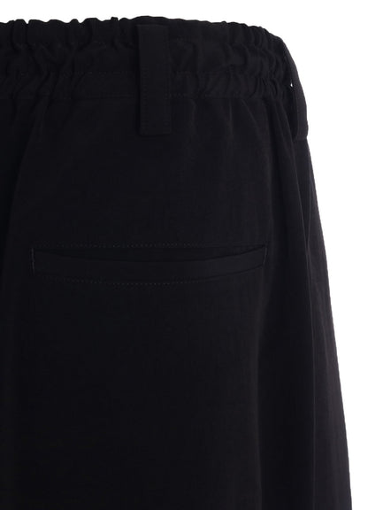 CREPE de CHINE HAKAMA BALLOON PANTS