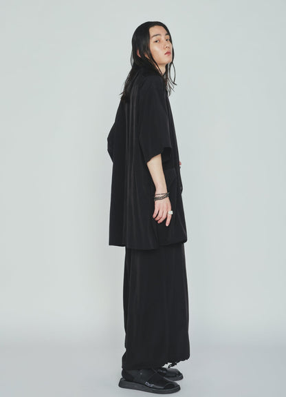 CREPE de CHINE HAKAMA BALLOON PANTS