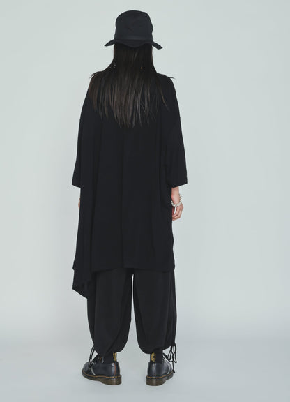 CREPE de CHINE HAKAMA BALLOON PANTS