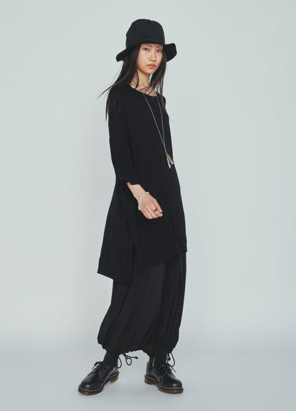 CREPE de CHINE HAKAMA BALLOON PANTS